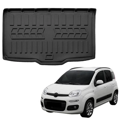 Tapis De Coffre Sur Mesure Pour Fiat Panda 3 312/319 2012-2024 - Photo 1/4