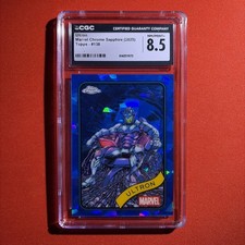 Ultron #138 CGC 8.5 Topps Chrome Sapphire 2025 Marvel Refractor