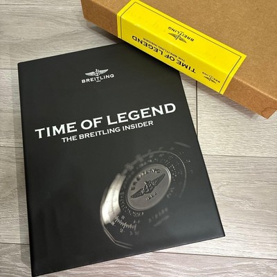 Breitling Time of Legend Insider Book Collectible Reference Large Format
