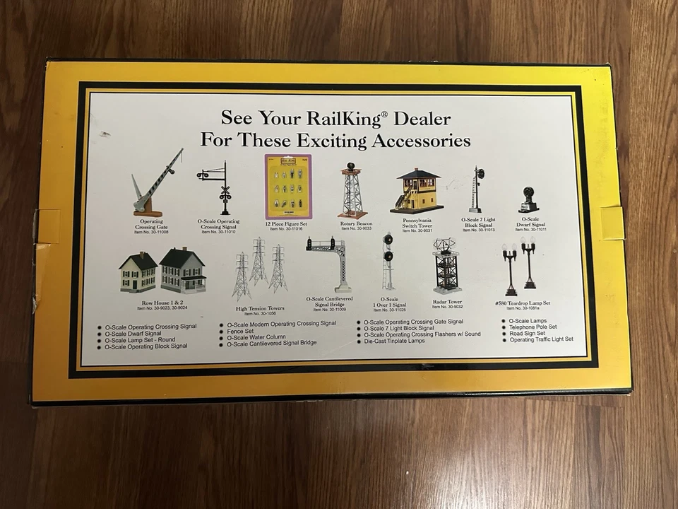 NIB Rail King MTH 30-2298-0 MTH Boston Maine Flying Proto Sound 2.0 Rare Trains - Image 4 of 4