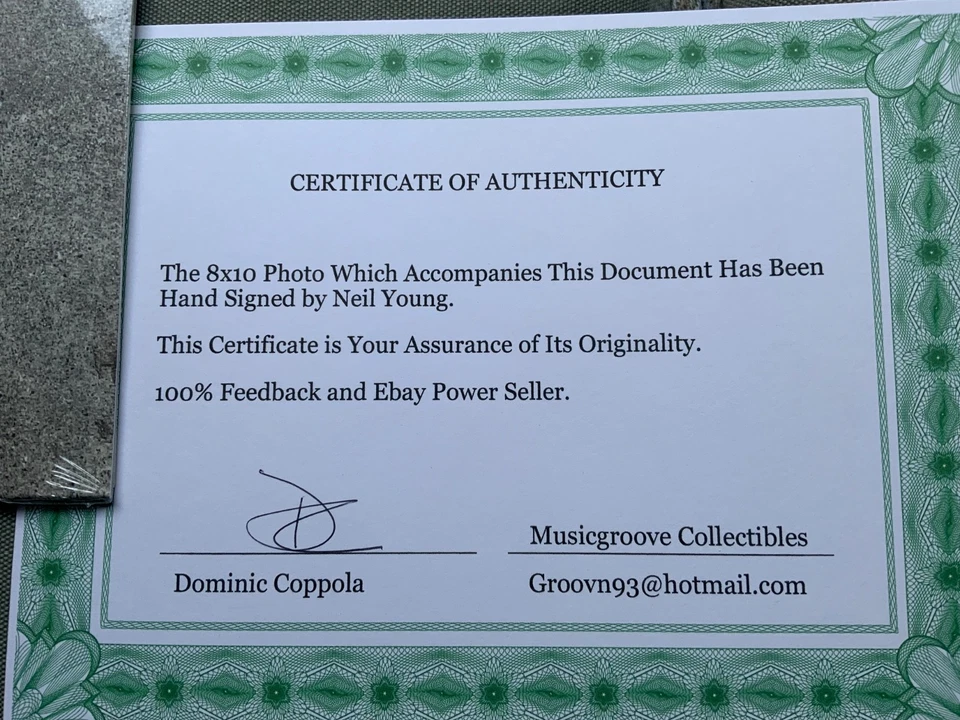 Vinyl LP Neil Young Before And After + AUTOGRAPHED Signed Photograph *NEW* CSN&Y - Image 4 of 4