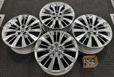 Toyota 20" Grand Highlander Platinum OEM Chrome Wheels Rims Limited Lugs TPMS