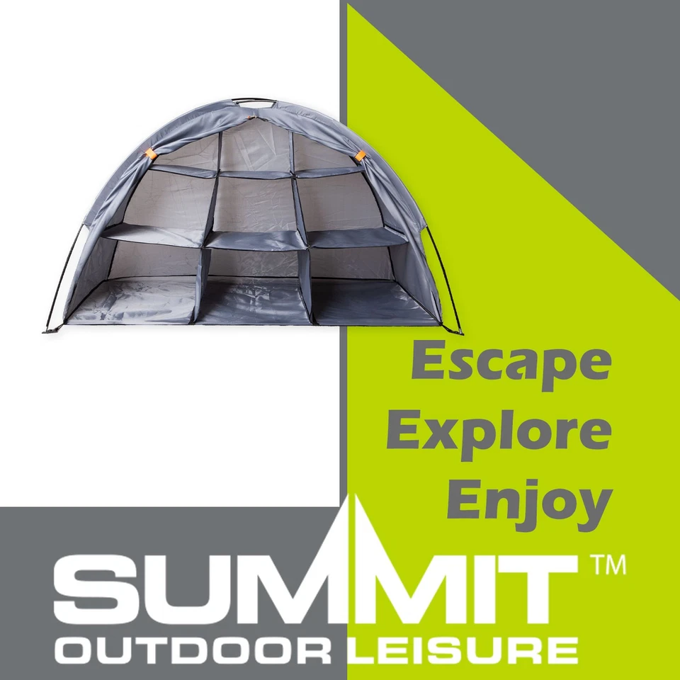 Storage Tent Bike, Furniture,Garden Tools Bike, Furniture Silver Storage Tent - Image 4 of 4