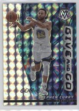 2022-23 Panini Mosaic Give and Go Mosaic Prizm Stephen Curry #11 nd3