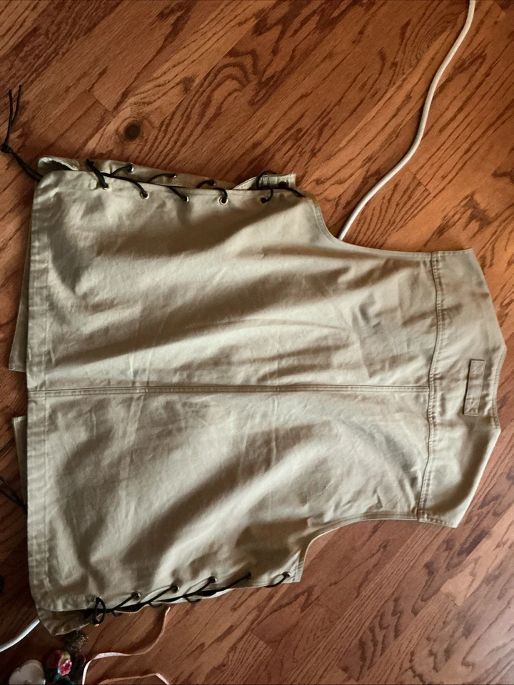 Duluth Trading Vest Mens XXLT TALL Utility Fishing Safari Photography Canvas EUC - Image 2 of 4