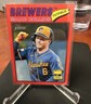 2026 Topps Heritage Isaac Collins All-Star Rookie Cup RED Parallel #102 Brewers