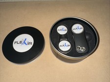 PitchFix Divot Tool Pencil Sharpener, Extra Ball Marker & Hat Clip Flex Air Logo
