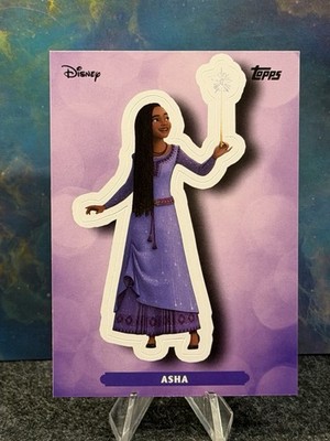 2025 Topps Disney Wonder Enchanted Sticker #ES-25 Asha  