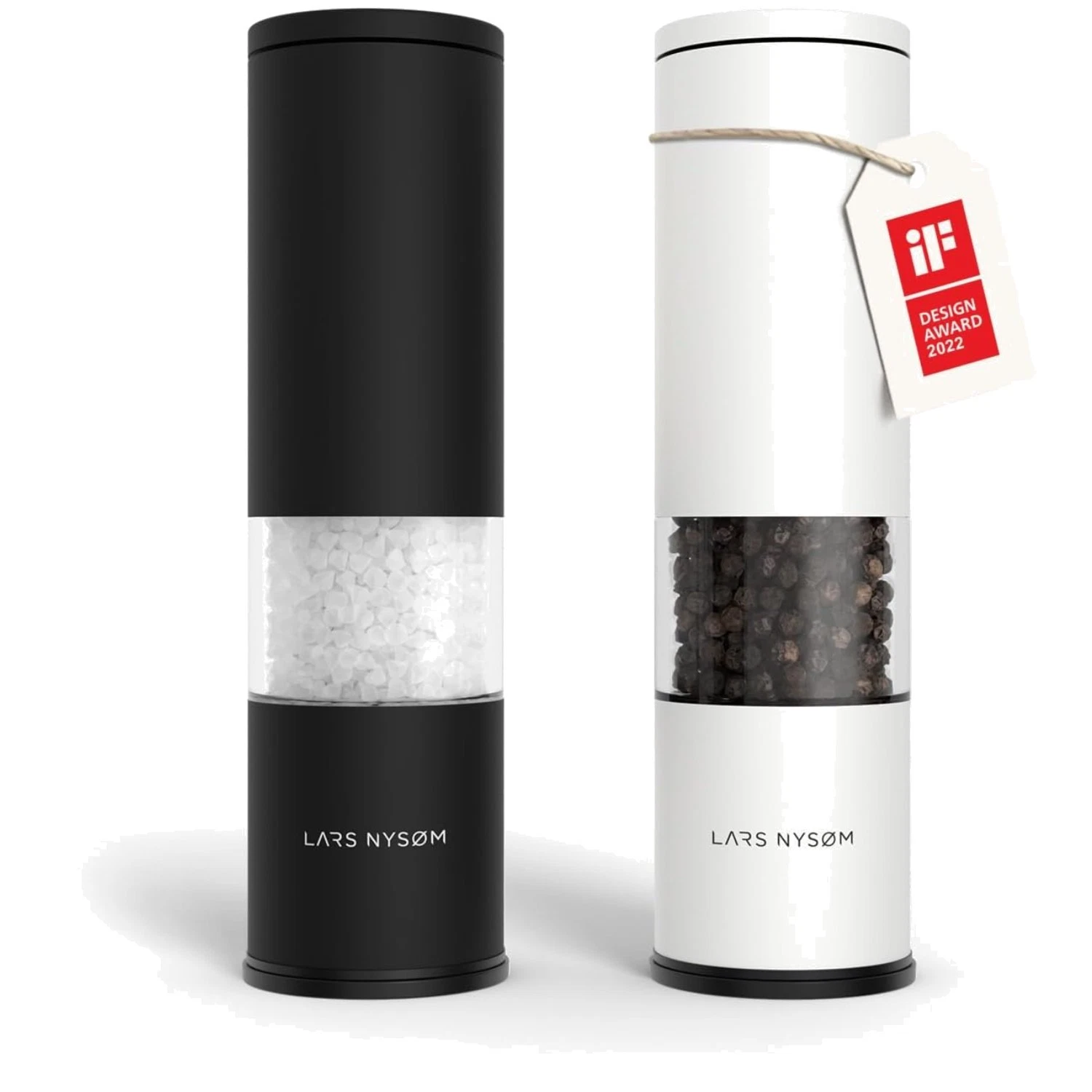 Lagom Salt and Pepper Grinder Set - Ceramic Grinder