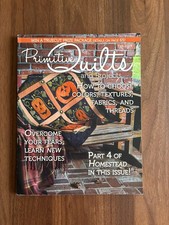 Primitive Quilts And Projects Magazine Fall 2019