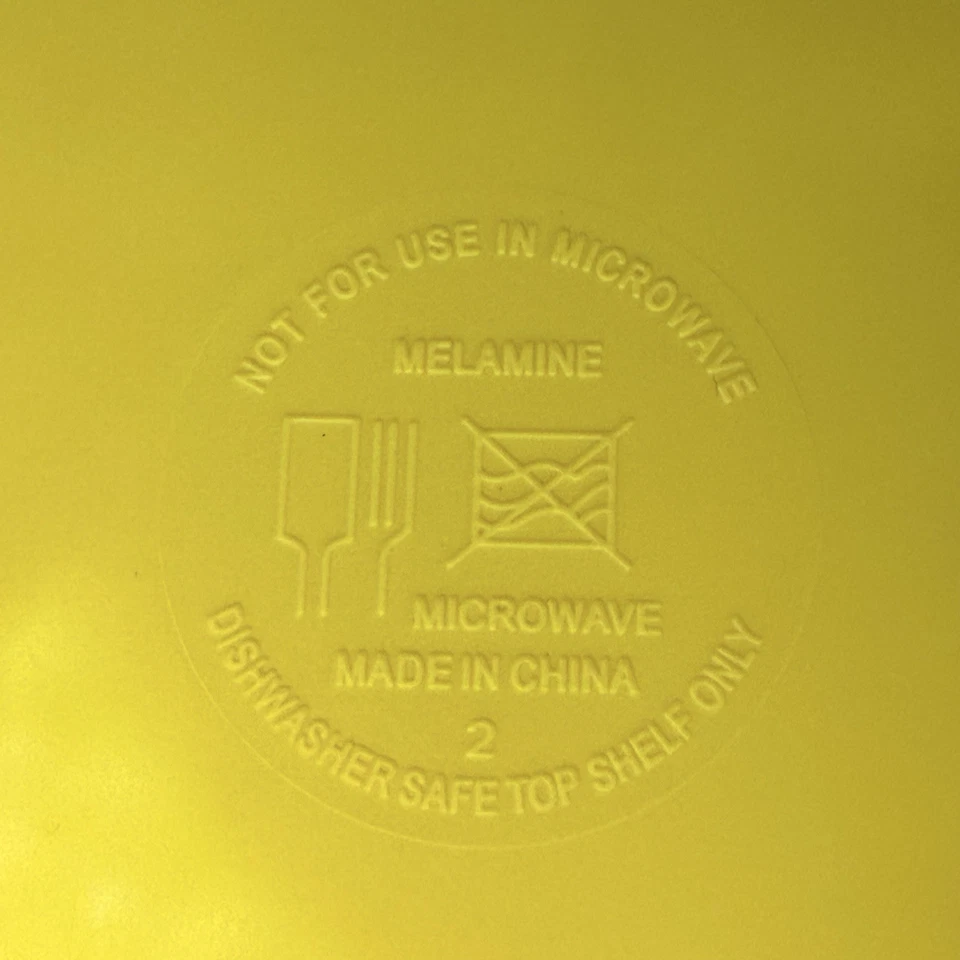 Sunflower Melamine Large Serving Platter Yellow Bees 18” Summer Garden Floral - Image 2 of 4