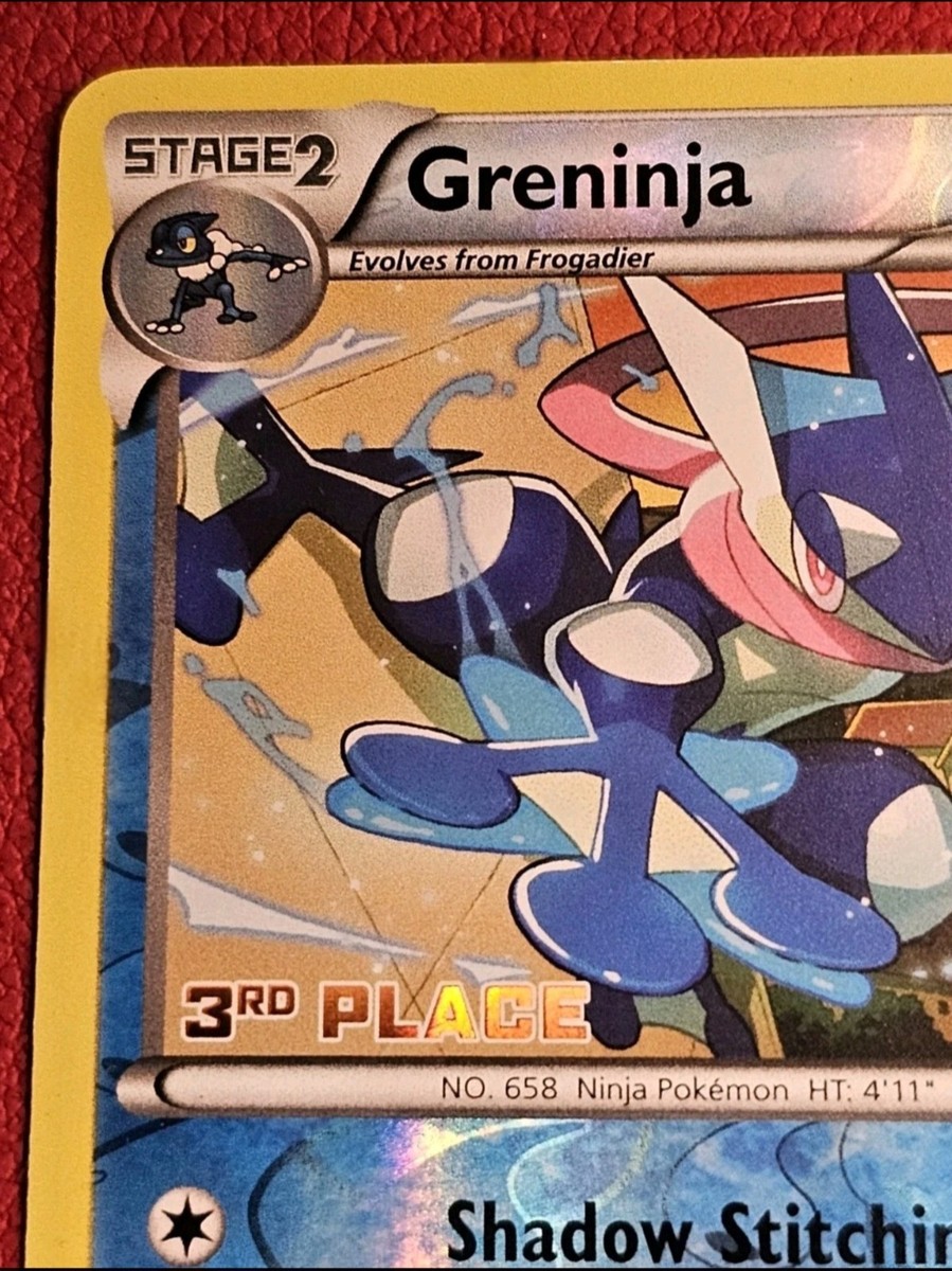 Pokémon TCG League Greninja 40/122 Breakpoint Reverse Holo 3rd