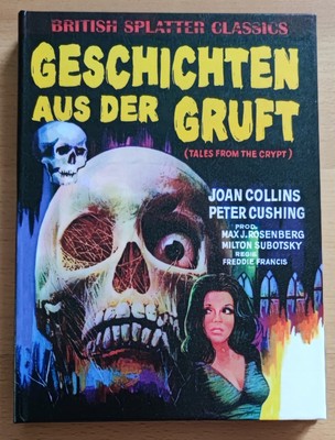 Gruft des Schreckens (Tales from the Crypt) DVD, Blu-ray, Mediabook, Rarität