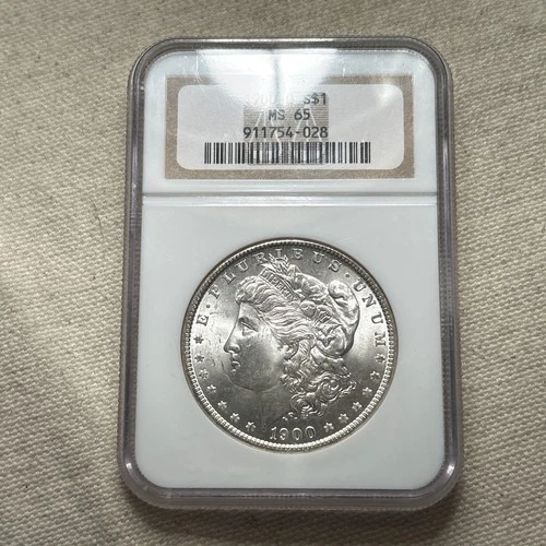 1900 "O" Morgan SILVER Dollar $1 NGC MS65 #010 Gem BU Uncirculated DC