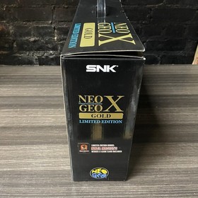 Neo Geo X Gold Limited Edition Console COMPLETE + Ninja Masters