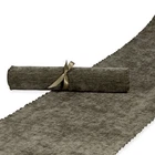 Fabric Roll Chenille Velvet 28cm Wide x 2m Long Dark Green