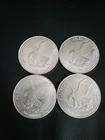 Lot Of 4 Silver Eagles