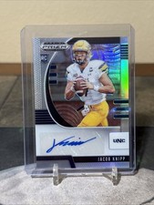 2020 Panini Prizm Draft Picks #284 Jacob Knipp Draft Picks Prizms Silver Auto