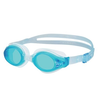 VIEW Swimming Gear V-820 Selene Swim Goggles Swipe Anti-fog Aquamarine/Blue