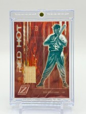 2005 Donruss Zenith Ted Williams Red Hot Game Used Bat /50