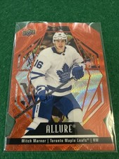 2022-23 Upper Deck Allure Orange Slice Mitch Marner #13 Toronto Maple Leafs