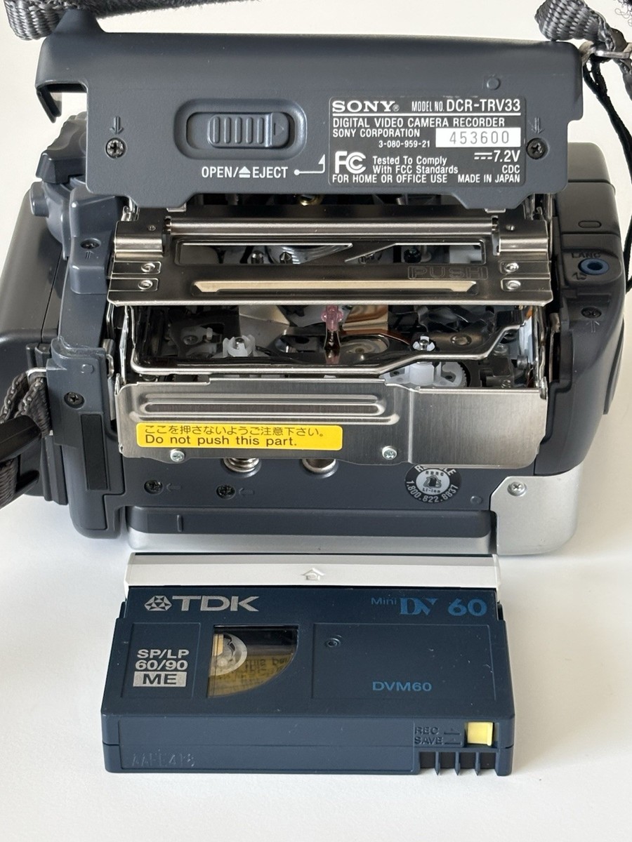 Sony Handycam DCR-TRV33 Mini DV Camcorder for sale online | eBay
