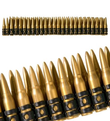 Patronengut mit 96 Schuss Patronengürtel Munition Munitionsgürtel
