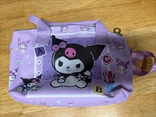 Kuromi Purse/Hand Bag With Detachable Strap - Purple - New Without Tag