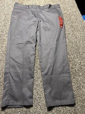NWT Dickies Gray 874 Work Pants 44X30 Original Fit Flex Men  s