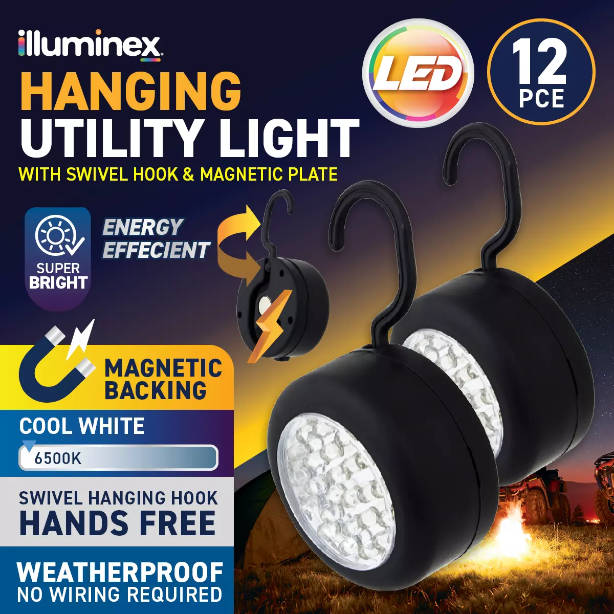 Hanging cheap utility light