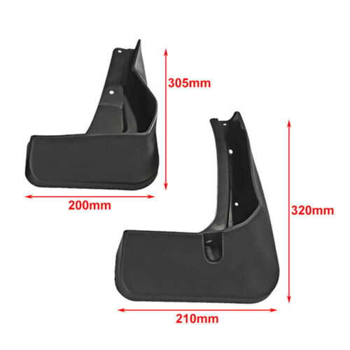 4pcs Black Front Rear Mud Flaps Splash Guards Mudguard For 2016-2018 Toyota RAV4 - Foto 2 di 9