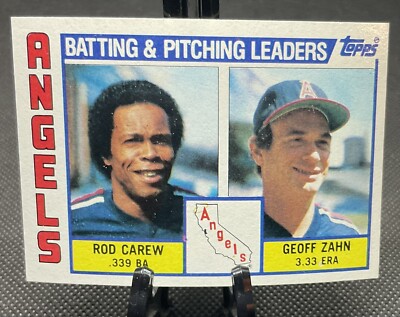 1984 Topps #276 Rod Carew - California Angels | eBay