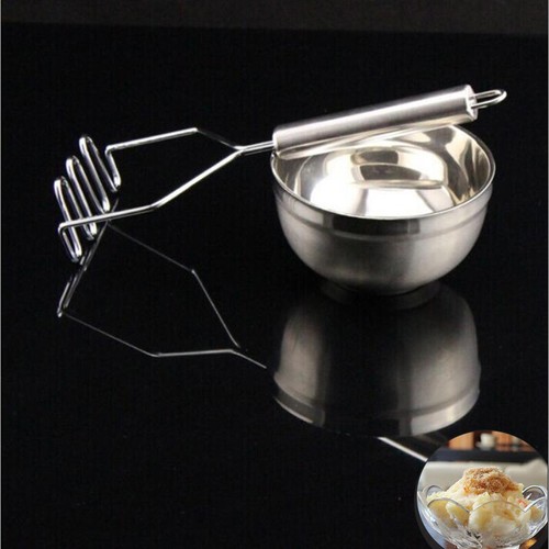 Stainless Steel Potato Rice Masher Press Mashed Potato Wavy Kitchen Cooking T T√ - Imagen 2 de 7