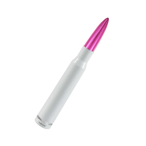 VMS White Pink Bullet Antenna for Chevy Silverado 1500 2500 3500 2007 and Newer - Picture 2 of 3