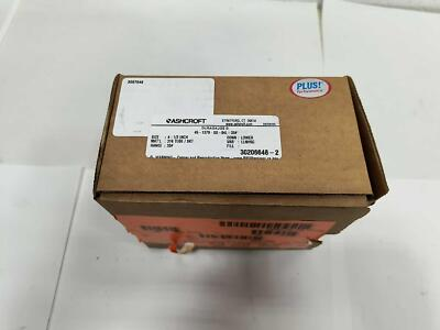 #ad New Old Stock Ashcroft Duragauge 4 1 2quot; Pressure Gauge 45 1279 SS 04L 30# $49.00