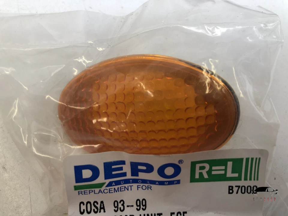 Frecce bianche Depo indicatori di direzione Opel Astra F CC Cabriolet Combo Furgone Corsa B NUOVO - Immagine 2 di 3