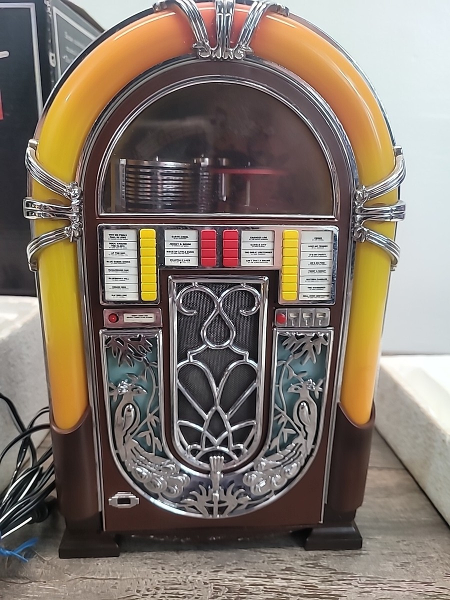 1986 Enesco 50's Style Wurlitzer Symphonia Juke Box Mini