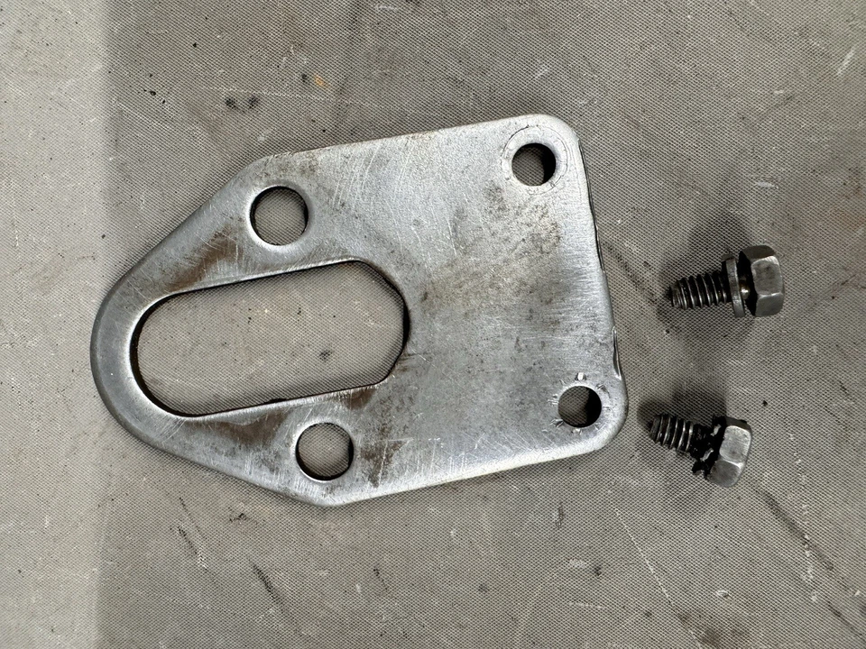 Chevy Impala Corvette 283 327 348 409 1959-1967 placa de bomba de combustible Nova Chevelle V8 Foto 4 de 4