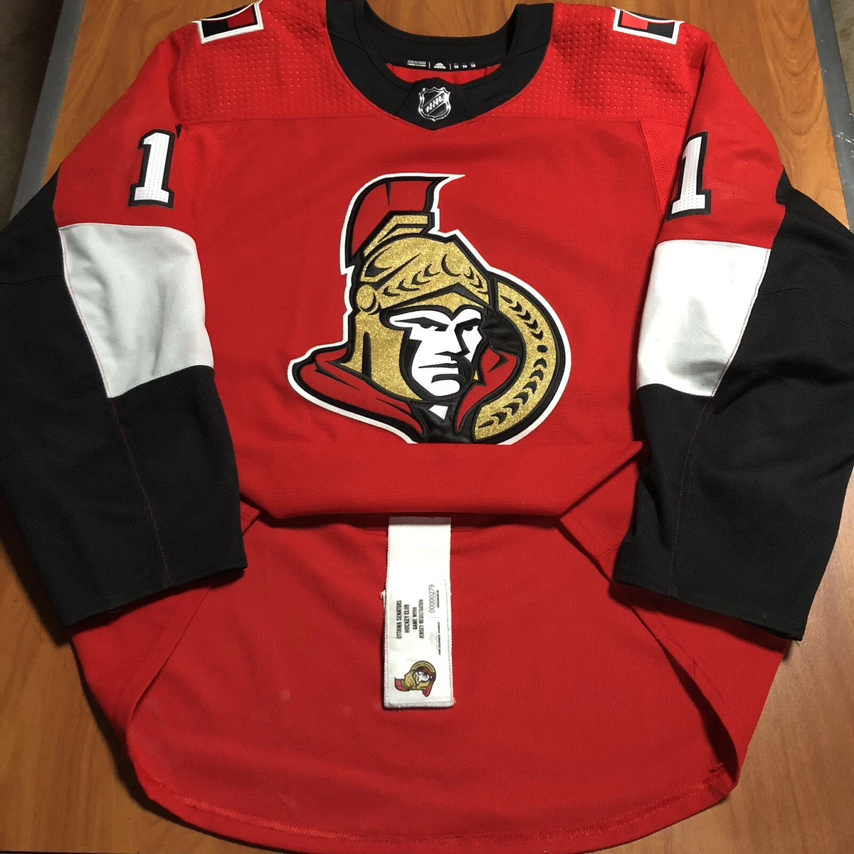 Ottawa senators on sale game worn jerseys