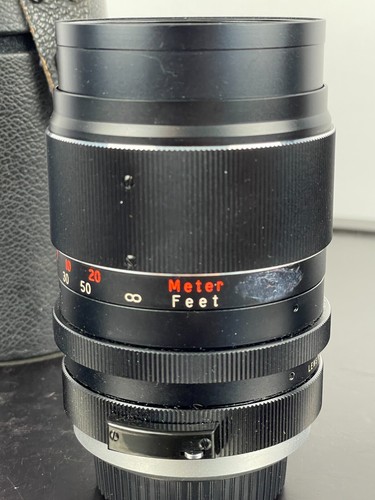 Vivitar Telephoto lens 135mm 1:2.8 Auto No. 3741735 with Case Made in Japan - Picture 8 of 11