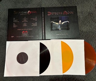 Depeche Mode- MEGA RARE- BERLIN  -2018 - 3LP -BLACK LEATHER EDITION -MEMENTO