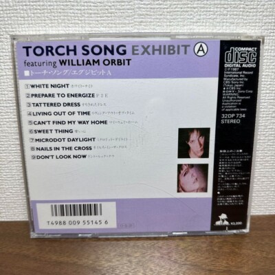 Torch Song Exhibit A 32DP734 見本盤Promo CD Torch Song Exhibit A Cd Japanese Import William Orbit Production