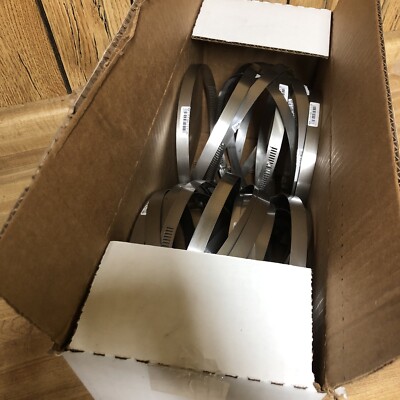 Lot Of 25 IDEAL-TRIDON  5  to 7  dia Stainless Steel Adjustable Clamp #104 New