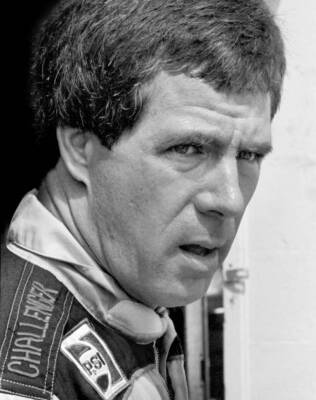 #ad Darrell Waltrip Stands In The Speedway Garage After Competing 1983 OLD PHOTO 2 AU $8.50