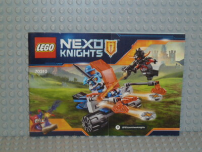 LEGO  Nexo Knights Bauanleitung 70310 Knighton Battle Blaster instruction B4547