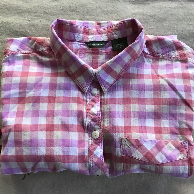 Eddie Bauer Seattle-USA Women’s Shirt Size S Long Sleeves Multicolor