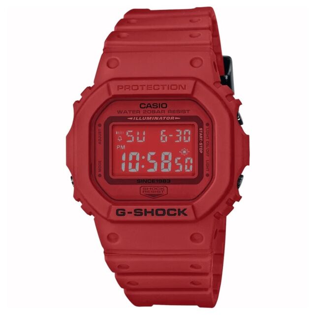 CASIO G-SHOCK 35th Anniversary Red Out Limited Edition Watch 