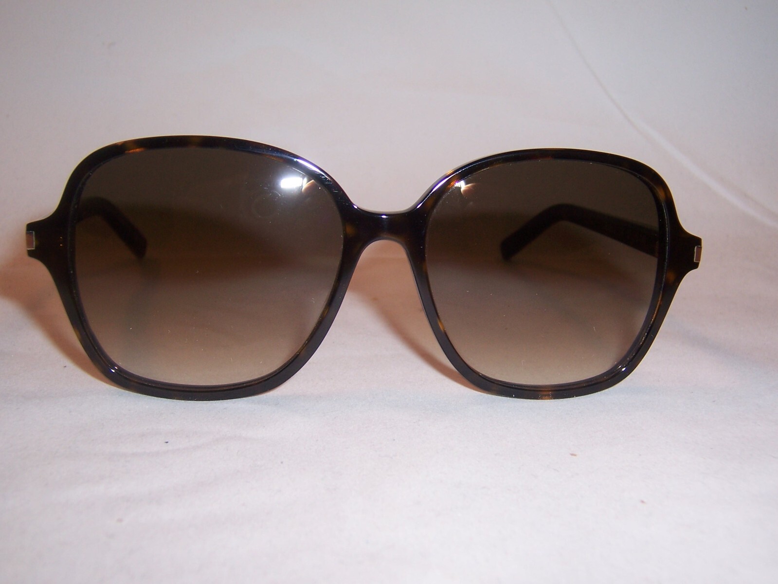 NUOVI OCCHIALI DA SOLE SAINT LAURENT SL CLASSIC 8 004 AVANA MARRONE 57 MM AUTENTICI