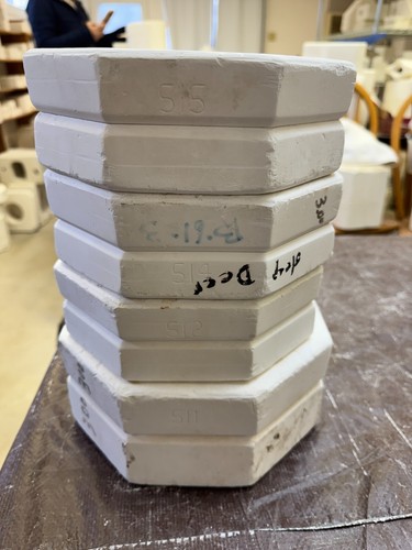 VINTAGE WINNER CERAMIC MOLD #511/#512/#514/#515 RABBIT/DEER/UNICORN LID JAR BASE - 第 13/15 張圖片