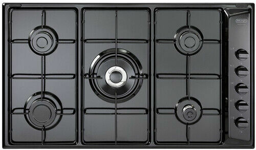 De'Longhi NL 59 DD 86cm Piano Cottura a Gas 5 Bruciatori - Nero | Acquisti  Online su eBay